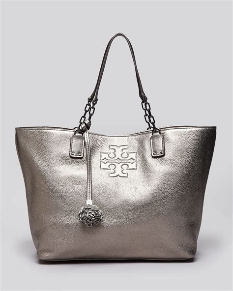 metallic tote bags for women